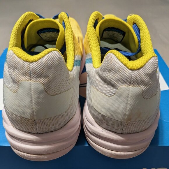 Hoka One One Men’s Rocket X Blue Glass Evening Primrose Size 12 - Picture 11 of 11